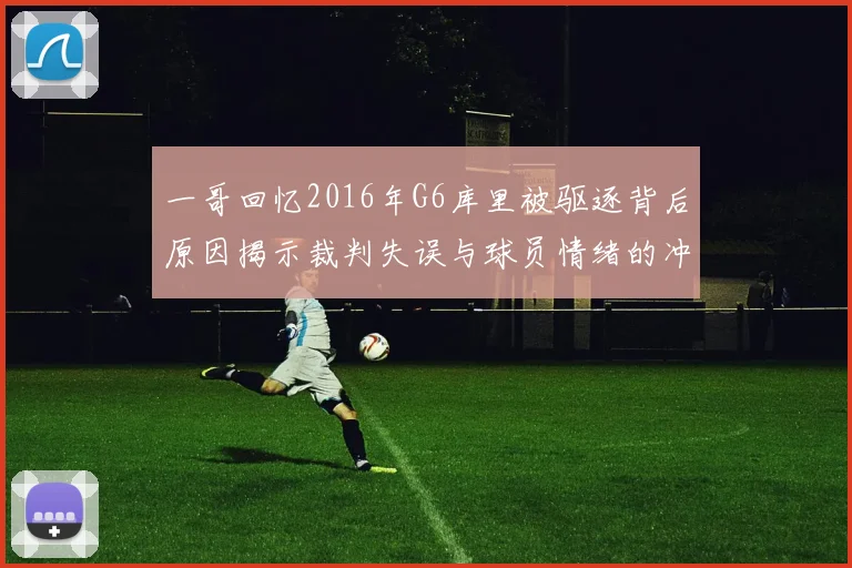 一哥回忆2016年G6库里被驱逐背后原因揭示裁判失误与球员情绪的冲突